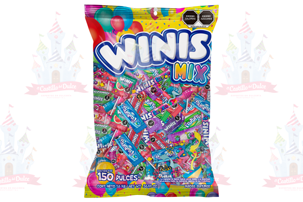PAQUETE PIÑATERA MIX SURTIDO 6/1.6 KG WINIS