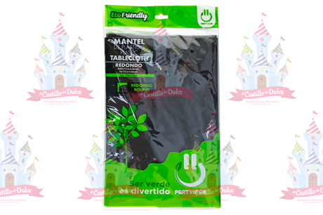 MANTEL RED. NEGRO 12/1 PZA FAB. SELECTA - EL CASTILLO DEL DULCE