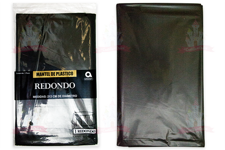 MANTEL RED. NEGRO 6/1 AMSCAN - EL CASTILLO DEL DULCE