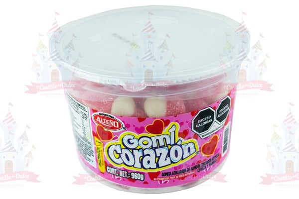 GOMI CORAZON CEREZA 12/960 GRS ALTEÑO