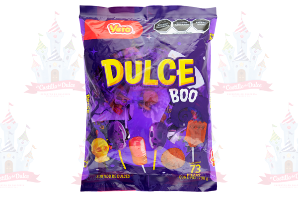 PALETAS DULCE BOO 8/73 PZA VERO