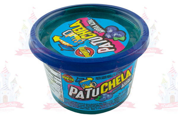 PATUCHELA MORA AZUL 24/500 GRS PAVITO - EL CASTILLO DEL DULCE