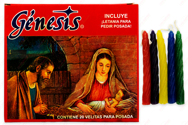 VELA POSADA 100/20 CAJA - EL CASTILLO DEL DULCE