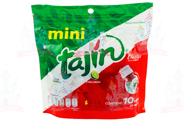 CLASICO MINI TAJIN 8/10 PZA 10 GRS - EL CASTILLO DEL DULCE