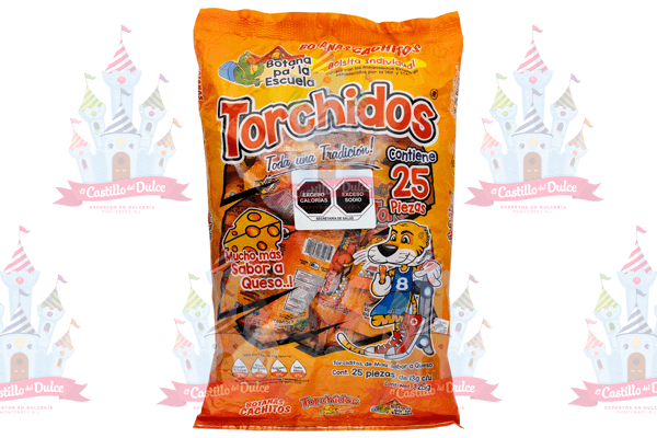MINI TORCIDO QUESO 10/25 CACHITO - EL CASTILLO DEL DULCE