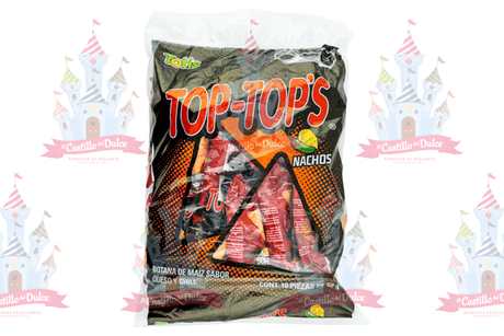 TOP TOPS NACHOS 8/10 52G TOTIS - EL CASTILLO DEL DULCE