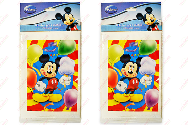BOLSA MICKEY 6/25 PZAS GRANMARK - EL CASTILLO DEL DULCE