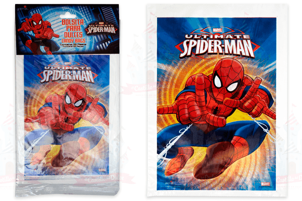 BOLSA SPIDERMAN ULTIMATE 6/25 GRANMARK - EL CASTILLO DEL DULCE