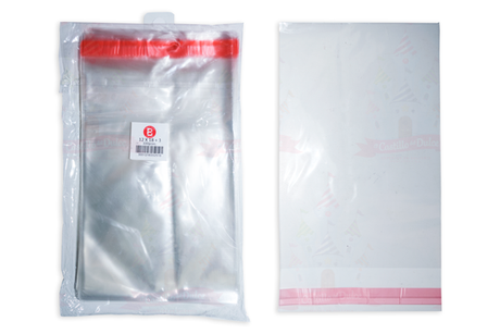 BOLSA CELOFAN CON ADHESIVO 12X18+3 50/100 PZ PYB - EL CASTILLO DEL DULCE