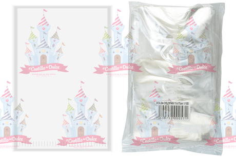 BOLSA CELOFAN 11X17 1/100 - EL CASTILLO DEL DULCE