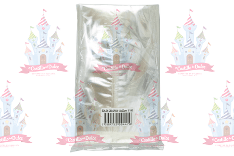 BOLSA CELOFAN 12X20 1/100 - EL CASTILLO DEL DULCE
