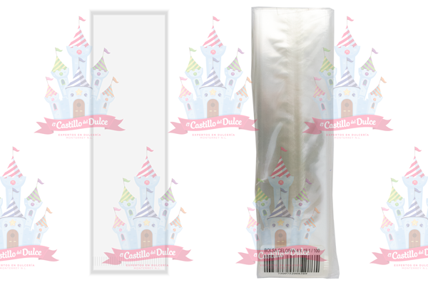 BOLSA CELOFAN 4X18 C/100 - EL CASTILLO DEL DULCE