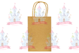 BOLSA KRAFT ASA CHICA 480/1 PZA CALTOM - EL CASTILLO DEL DULCE