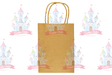 BOLSA KRAFT ASA MEDIANA 480/1 PZA CALTOM - EL CASTILLO DEL DULCE