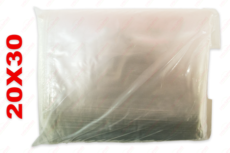 BOLSA TRANSPARENTE 20X30 1/25 KG.(P/1KG) - EL CASTILLO DEL DULCE