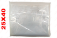 BOLSA TRANSPARENTE 25X40 1/25 KG (P/2KG) - EL CASTILLO DEL DULCE