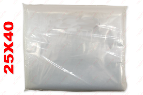 BOLSA TRANSPARENTE 25X40 1/25 KG (P/2KG) - EL CASTILLO DEL DULCE