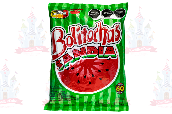 BOLITOCHAS SANDIA 24/60 CANDY POP - EL CASTILLO DEL DULCE