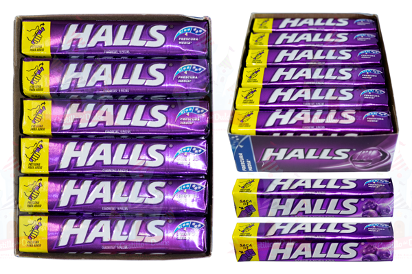 HALLS MORA NVA PRESENTACION 30/12 PZA ADAMS - EL CASTILLO DEL DULCE