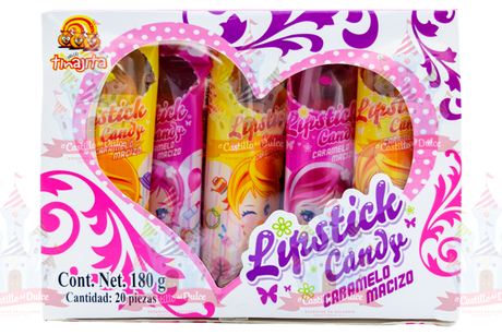 LIPSTICK CANDY 30/20 TINAJITA - EL CASTILLO DEL DULCE