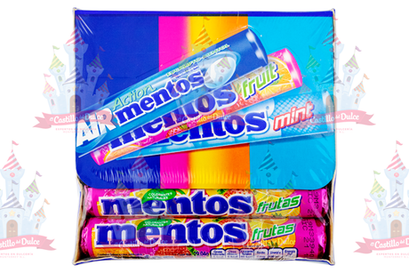 MENTOS ROLL MIXTO 8/12 CHUPA CHUPS - EL CASTILLO DEL DULCE