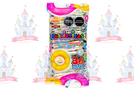 PASTIRRIKAS FRUTALES 24/36 PZA DELICIAS - EL CASTILLO DEL DULCE