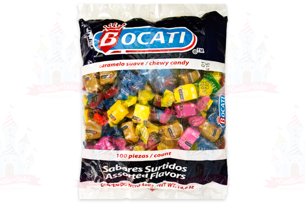 CARAMELO BOCATI SURTIDO 20/100 PZA - EL CASTILLO DEL DULCE