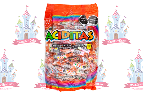 ACIDITAS LEON 18/100 BOLSA 500 GRS TECNICA - EL CASTILLO DEL DULCE