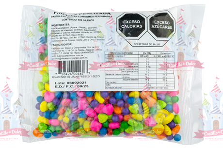 PASTILLA FRUTITA 20/500 GRS TERE - EL CASTILLO DEL DULCE