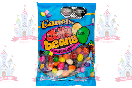 JELLY BEAN SABORES SOUR 24/454 GRS CANELS - EL CASTILLO DEL DULCE