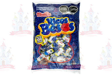 RICOS BESOS 20/100 MONTES - EL CASTILLO DEL DULCE