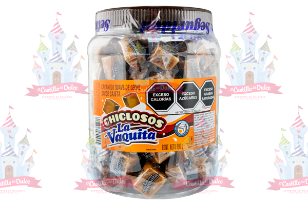 CHICLOSO LA VAQUITA VITROLERO 8/990 GR CANELS - EL CASTILLO DEL DULCE
