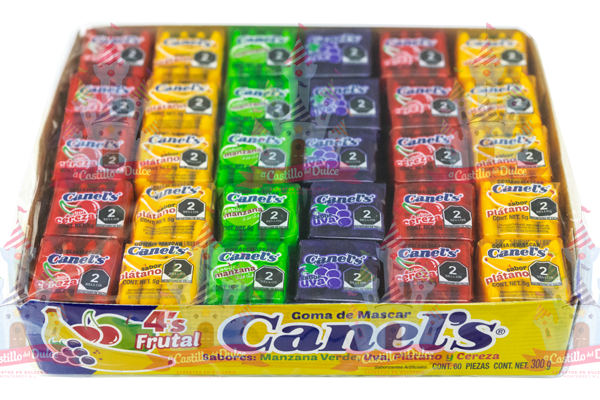 CELOFAN 4P FRUTAL 40/60 CANELS - EL CASTILLO DEL DULCE