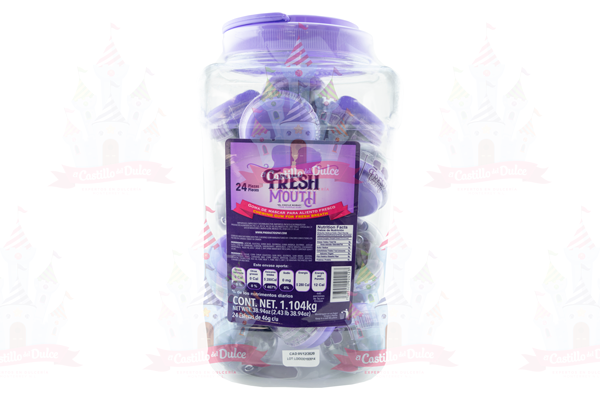 FRESH MOUTH GUM. 6/24 - EL CASTILLO DEL DULCE