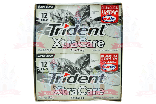 TRIDENT XTRACARE XTRA STRONG 32/12 ADAMS - EL CASTILLO DEL DULCE