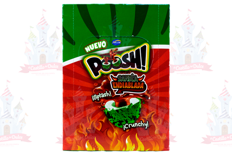 CHICLE POOSH SANDIA ENDIABLADA 18/40 PZA ARCOR - EL CASTILLO DEL DULCE
