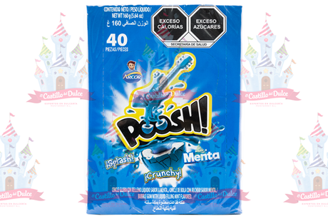 CHICLE POOSH MENTA 18/40 ARCOR - EL CASTILLO DEL DULCE