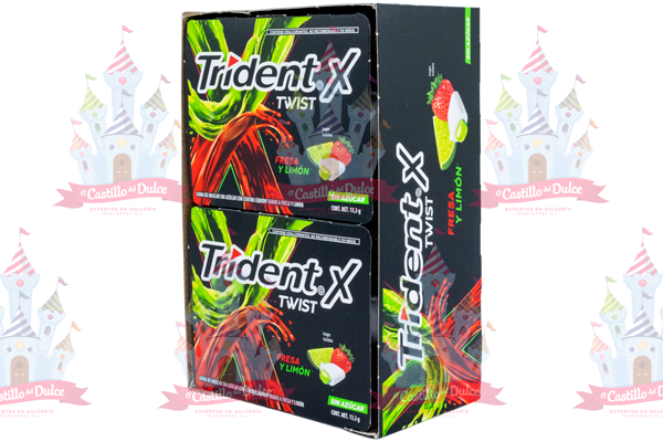 TRIDENT TWIST 7S FRESA 24/10 PZA ADAMS - EL CASTILLO DEL DULCE