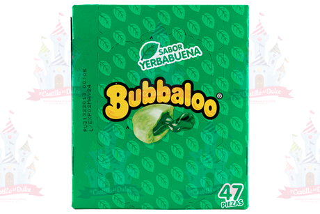 BUBBALOO YERBABUENA 32/47 PZAS ADAMS - EL CASTILLO DEL DULCE