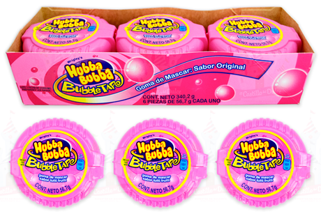 HUBBA BUBBA FRUTAS 24/6 PZAS WRIGLEY - EL CASTILLO DEL DULCE