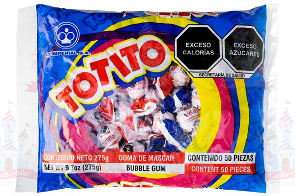 Totito Rico TOTITO FRUTAS 36/50 IMPERIAL – EL CASTILLO DEL DULCE