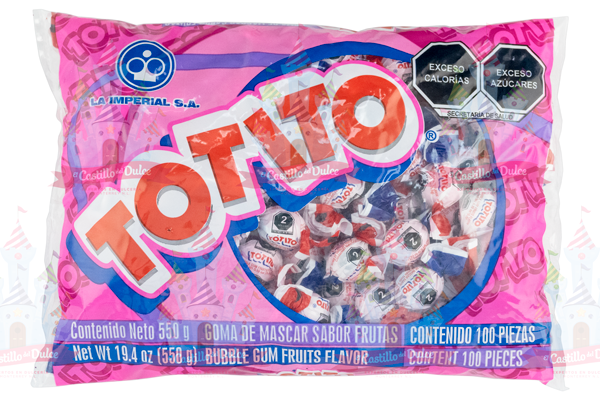 Totito Rico TOTITO FRUTAS 20/100 IMPERIAL – EL CASTILLO DEL DULCE