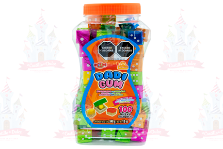 DADI GUM 24/100 PZA DELICIAS - EL CASTILLO DEL DULCE
