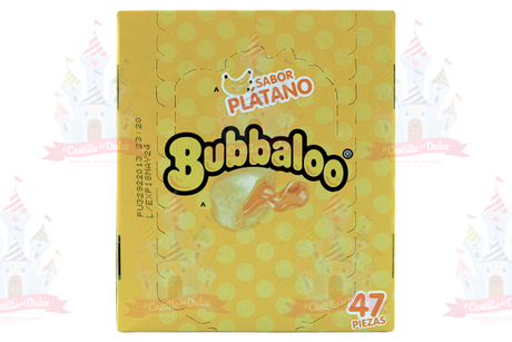 BUBBALOO PLATANO 32/47 PZAS ADAMS - EL CASTILLO DEL DULCE