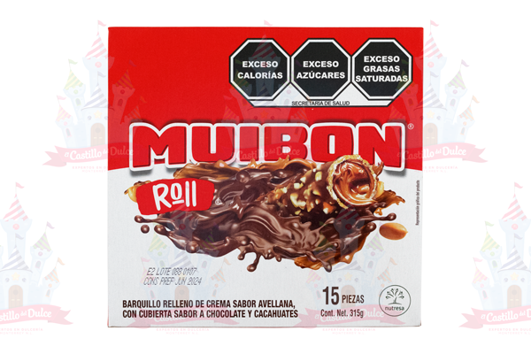 MUIBON AVELLANA 24/15 NUTRESA - EL CASTILLO DEL DULCE