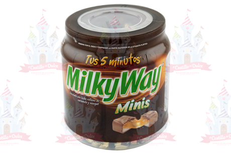 VITR. MILKY WAY MINI 12/52 PZS. - EL CASTILLO DEL DULCE