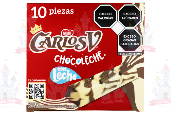 CHOCO LECHE 8/10 PZA NESTLE - EL CASTILLO DEL DULCE