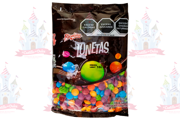 LUNETA MIX GRANEL 12/500 GRS RICOLINO - EL CASTILLO DEL DULCE