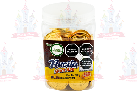 MONEDA ORO VITROLERO NVA IMAGEN 12/120 NUTRESA - EL CASTILLO DEL DULCE