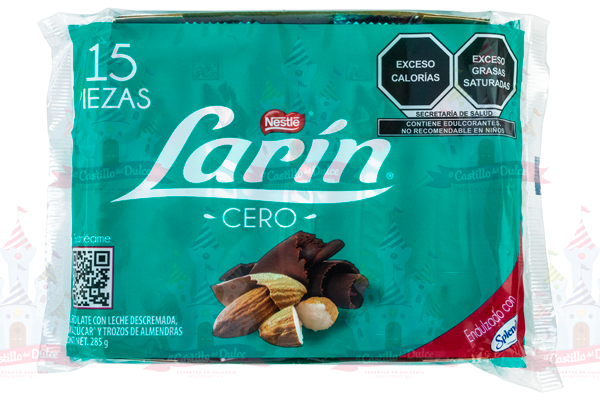 LARIN S/AZUCAR C/ALMENDRAS 10/15 NESTLE - EL CASTILLO DEL DULCE